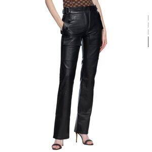 MISBHV vegan leather pants